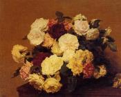 Roses - 亨利·方丹·拉图尔